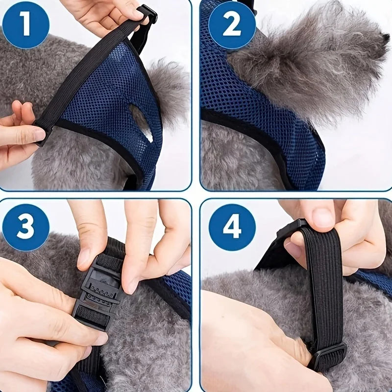 Adjustable Mesh Breathable Female Dog Diaper