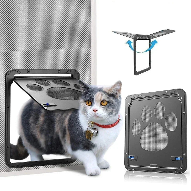 Flexible Pet Safety Gate (Dual-Opening) - Total Access Control