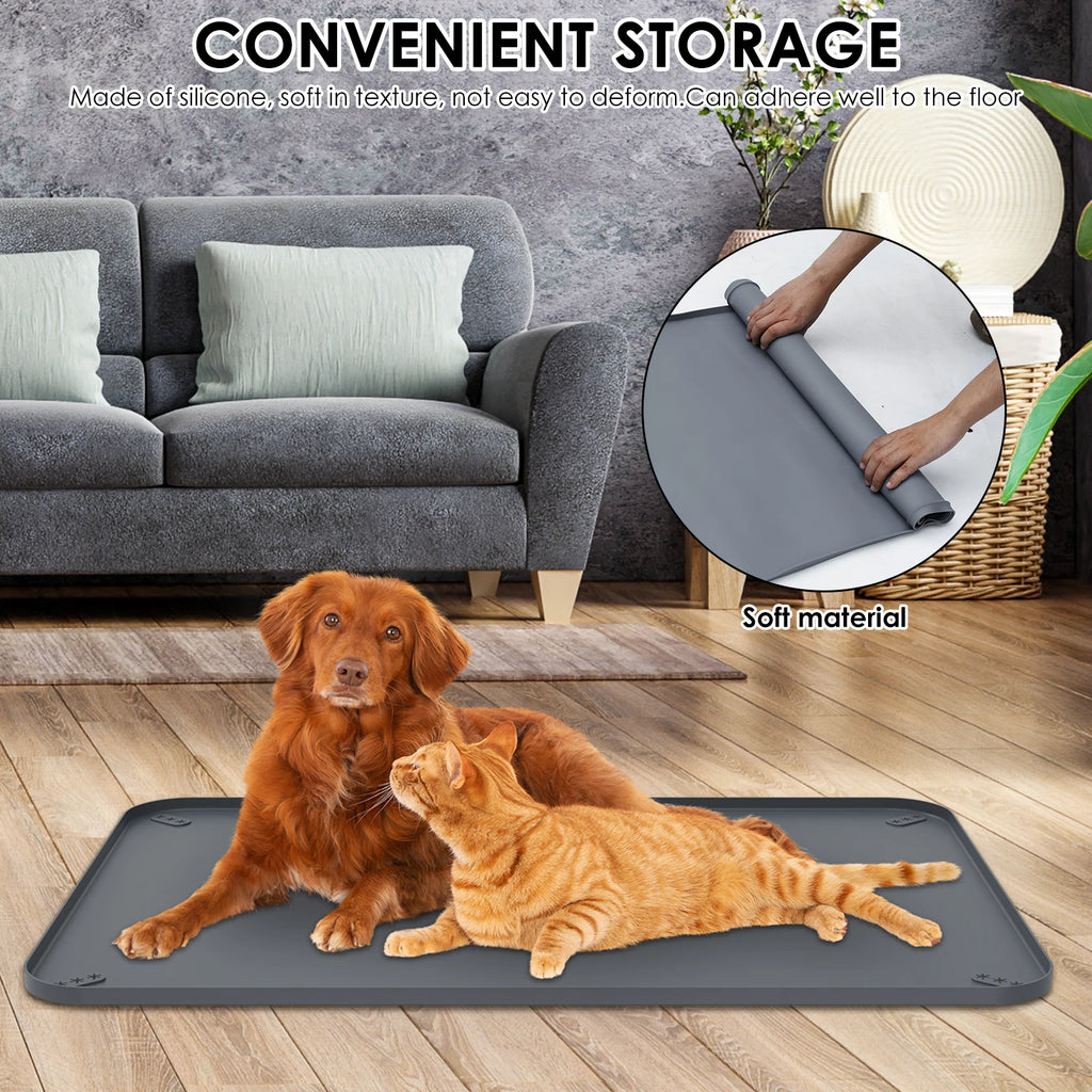 Silicone Waterproof & Leak-Proof Pet Pee Pad Holder