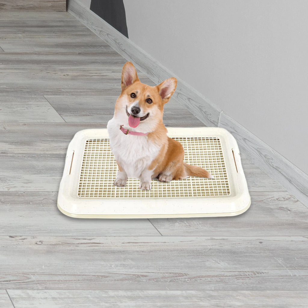 Simple Grate Pet Potty Training Tray