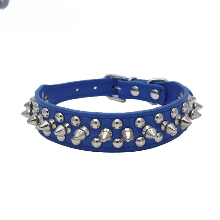 Punk Rock Spiked Adjustable Dog Collar