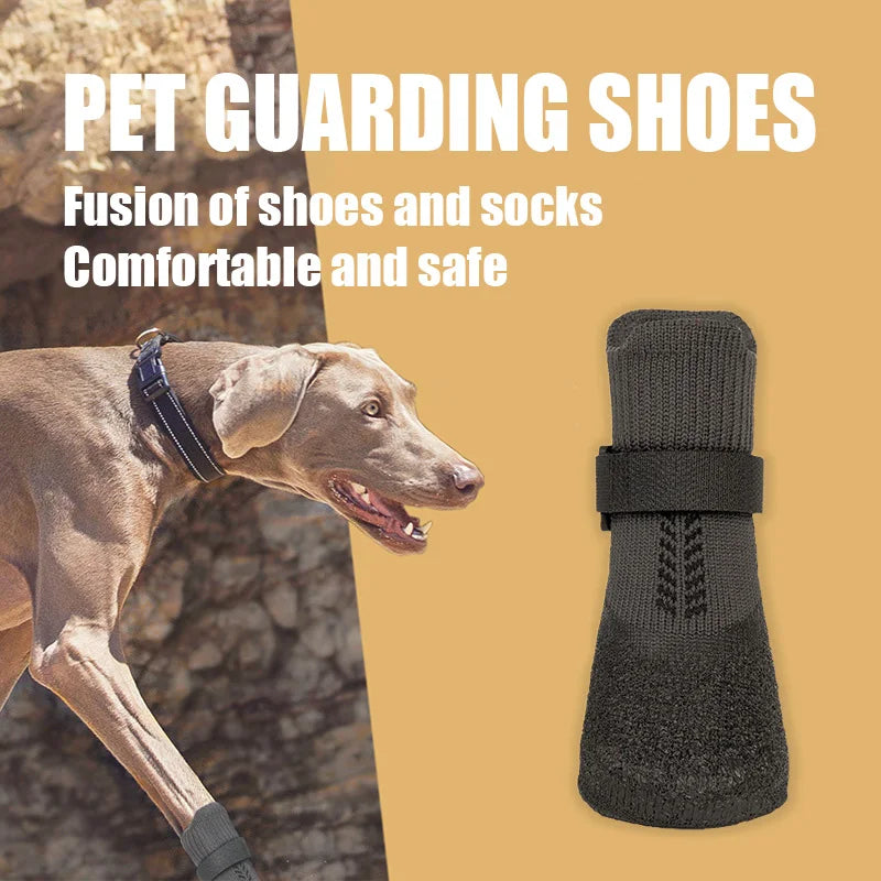 Stay-Put Velcro Anti-Slip Grip Dog Socks