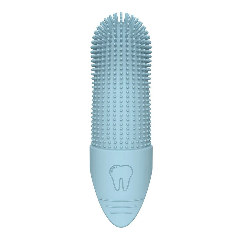 360° Deep-Clean Silicone Finger Toothbrush