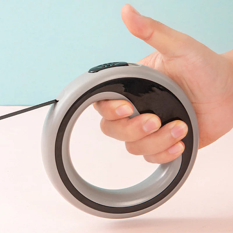 Compact 2.5m Retractable Leash for Small & Medium Dogs (Up to 15kg)