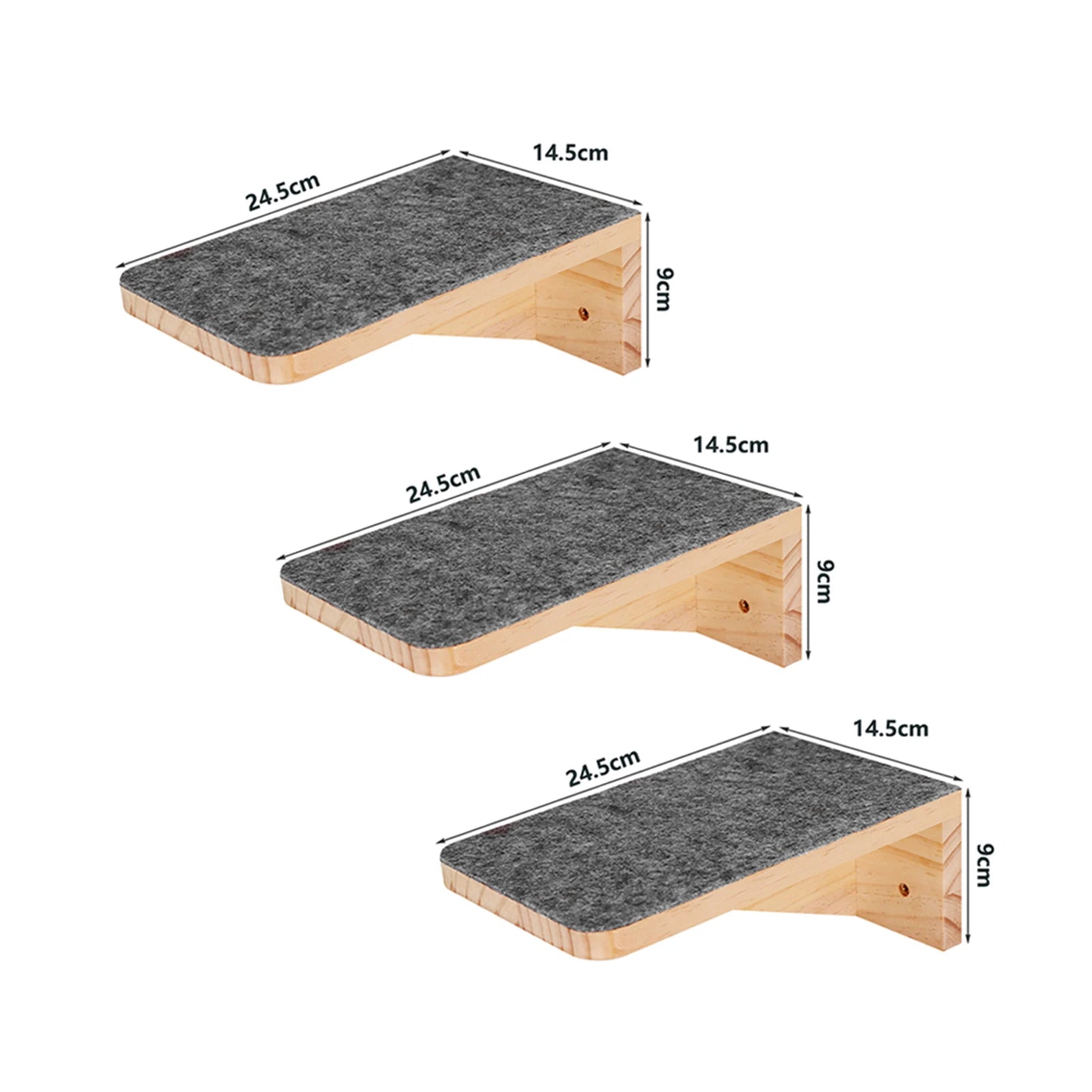 Modular Wall Mounted Cat Activity Furniture Collection