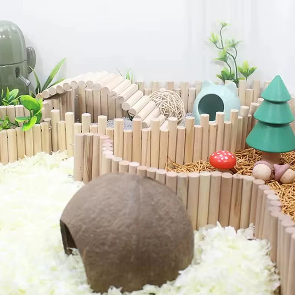 Flexible Wooden Exploration Bridge Set