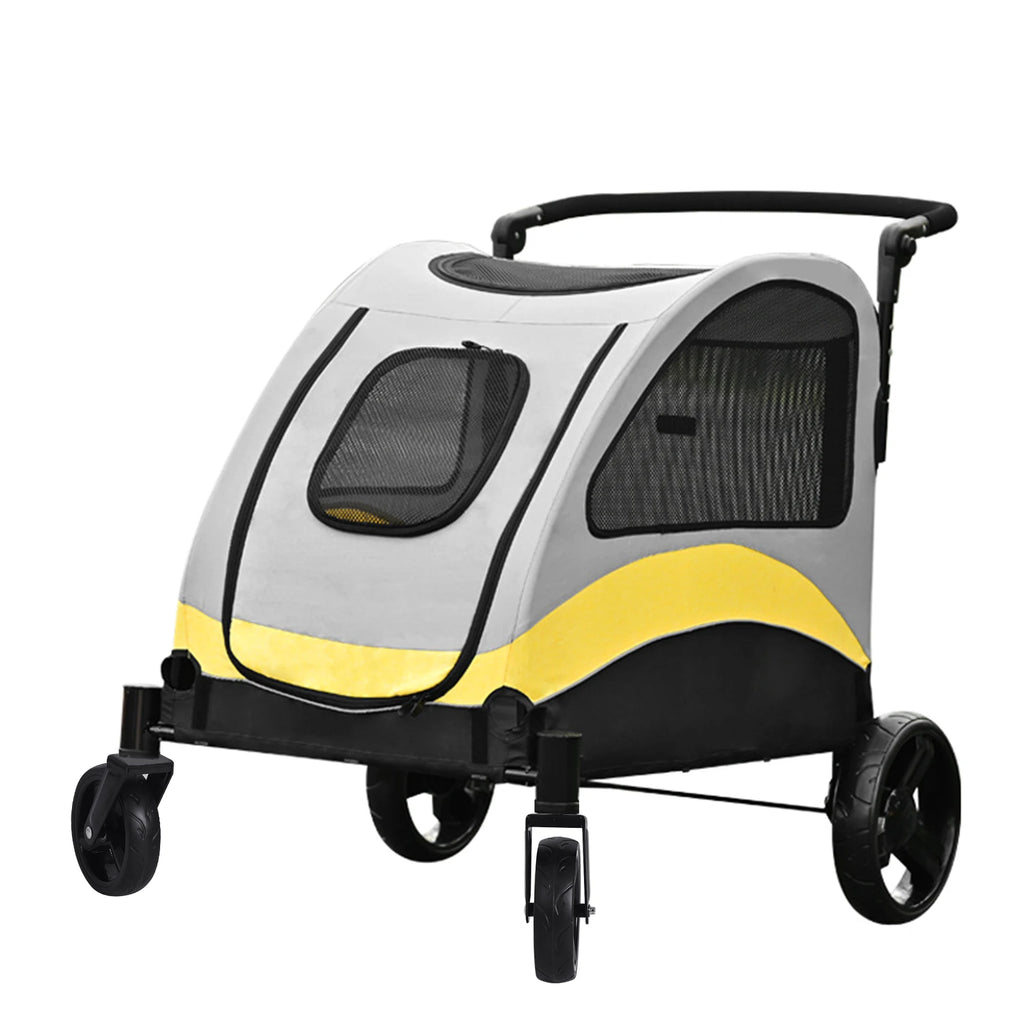 Heavy-Duty All-Terrain Pet Stroller (M, L, XL Sizes)