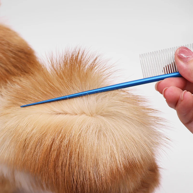 Gentle Care Stainless Steel Grooming Comb