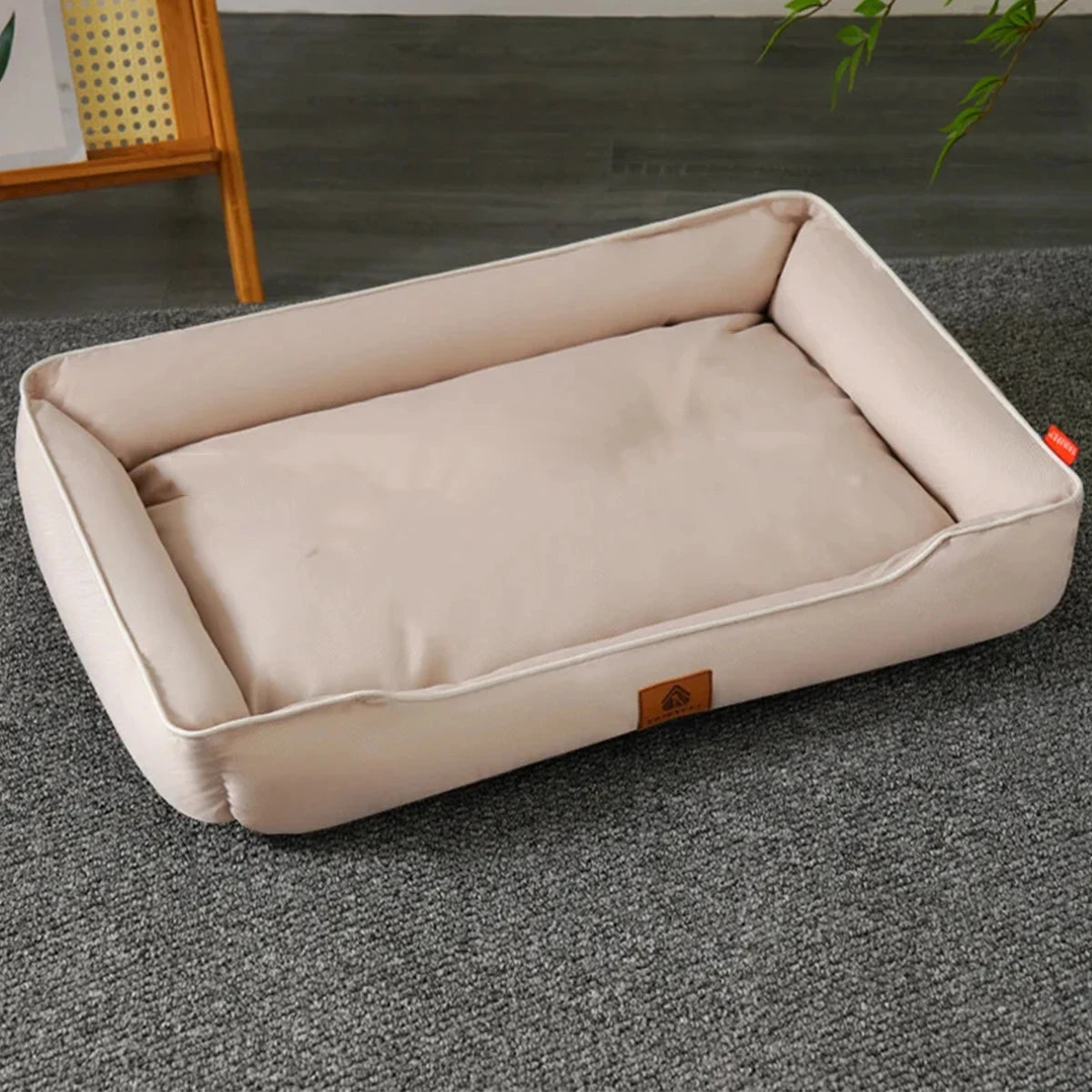 Waterproof Rectangular Dog Bed - Orthopedic Support and Easy to Clean