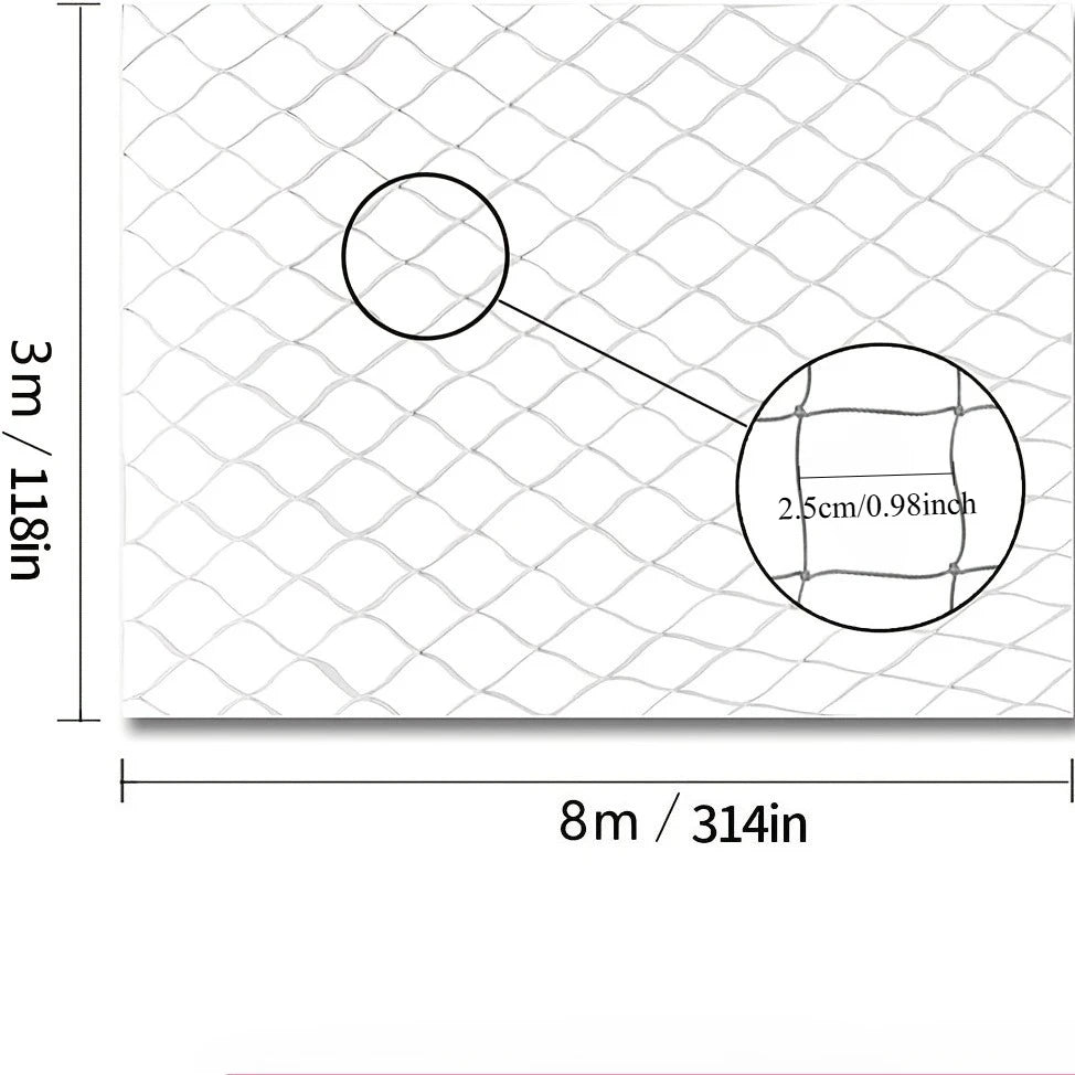 Invisible Cat Safety Net (Windows and Balconies) - Security and Freedom