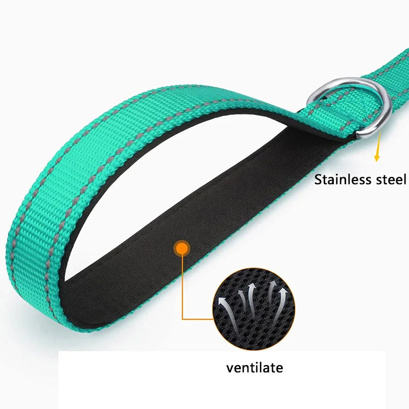 Multi-Length Reflective Comfort Dog Leash