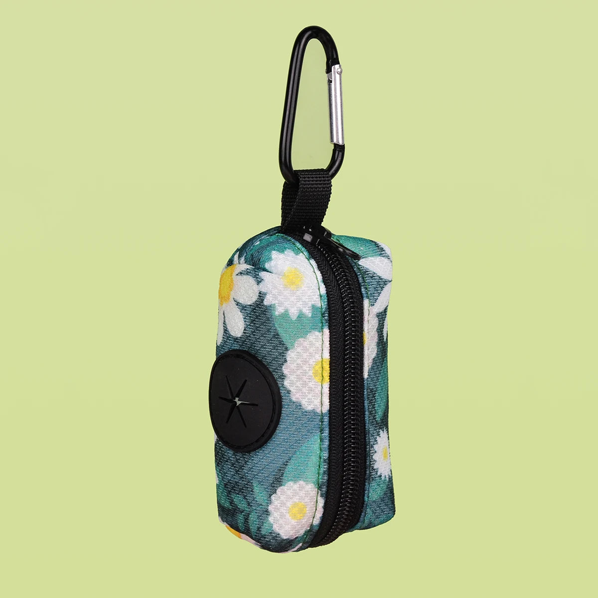 Stylish Zippered Waste Bag Dispenser Pouch