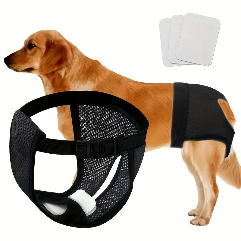 Adjustable Mesh Breathable Female Dog Diaper
