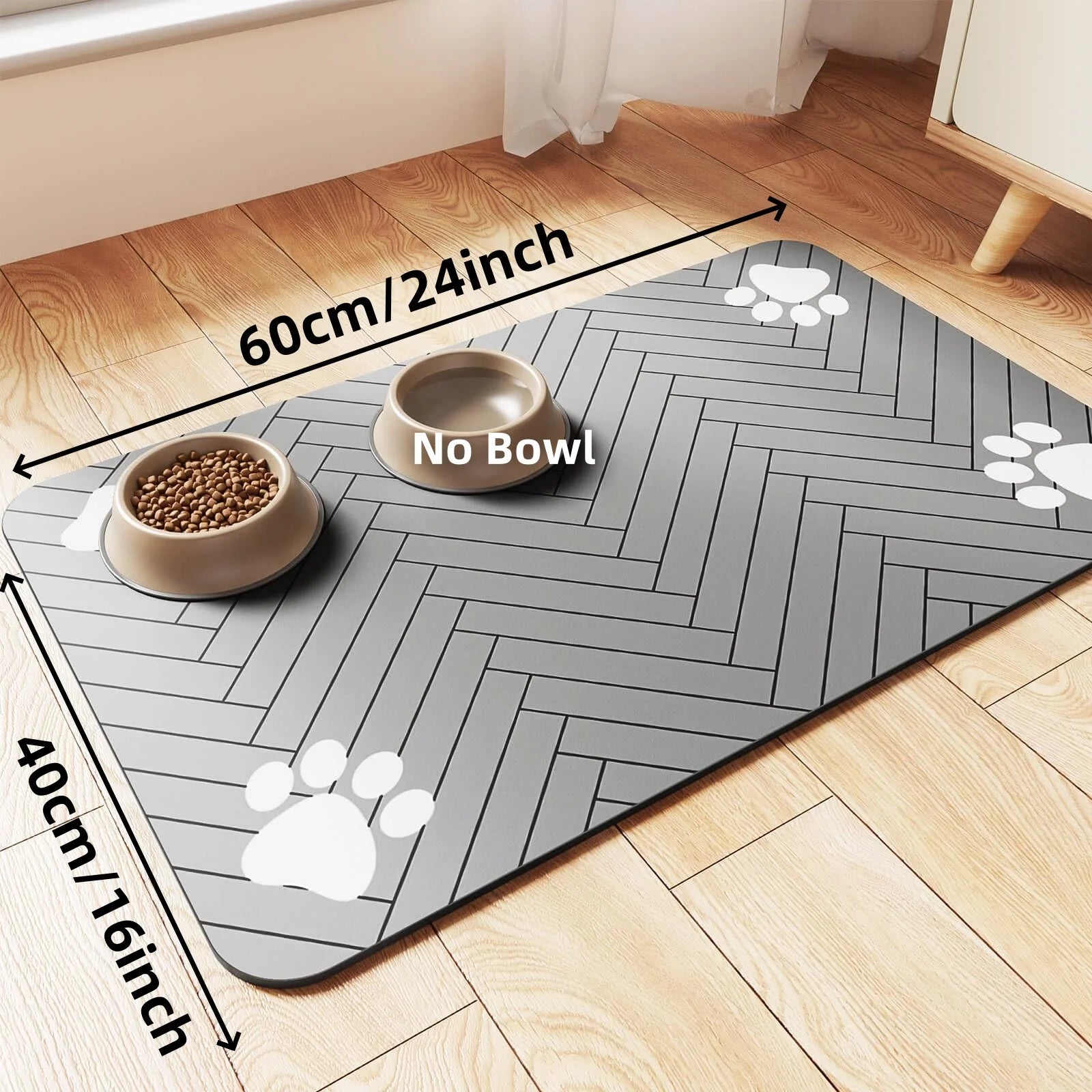 Leak-Proof Pet Feeding Guard Mat