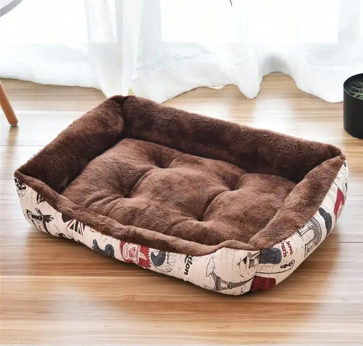 Insulated Thermal Pet Bed - Cozy Warmth and Comfort