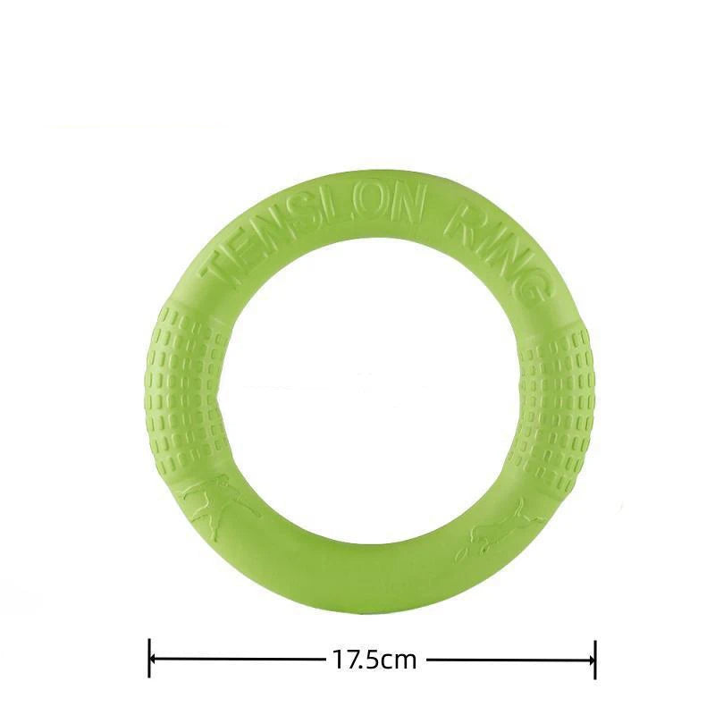 Ultra-Resistant Ring Chew Toy for Dogs - Tug-of-War and Dental Cleaning