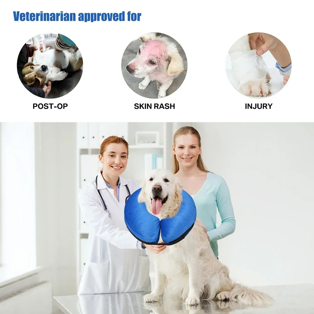 Comfort Cloud Inflatable Pet Recovery Collar
