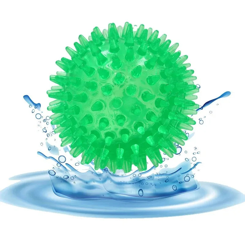 Spiky TPR Rubber Ball for Oral Care - Dental Cleaning and Fresh Breath