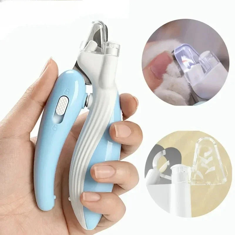 Illuminated Safety Pet Nail Clipper with LED