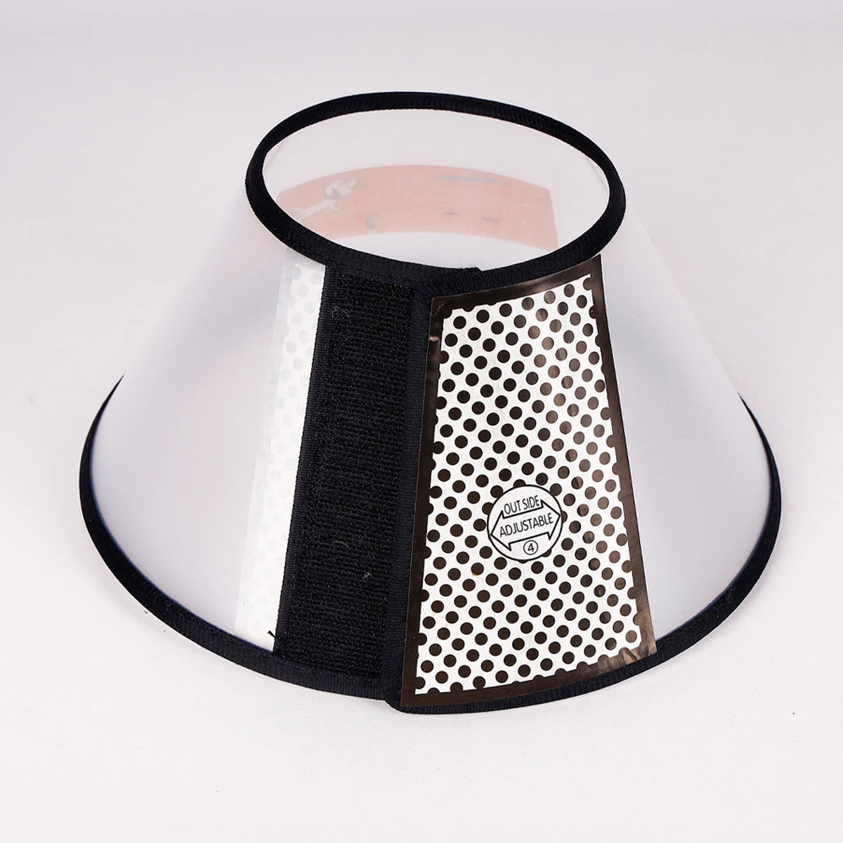Veterinarian-Approved Clear Protective Recovery Cone (E-Collar)
