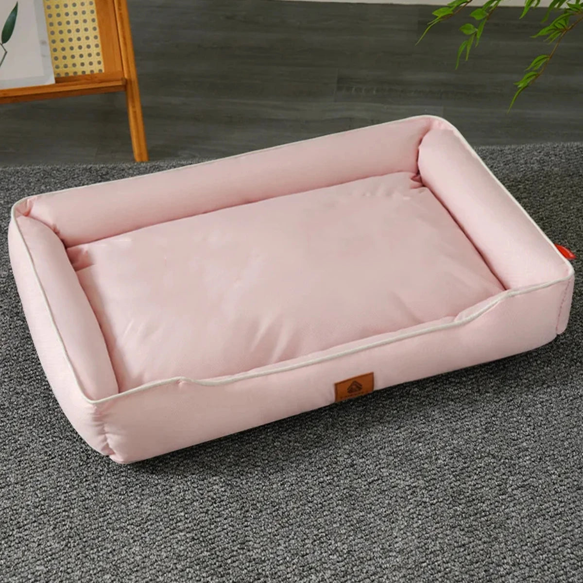 Waterproof Rectangular Dog Bed - Orthopedic Support and Easy to Clean