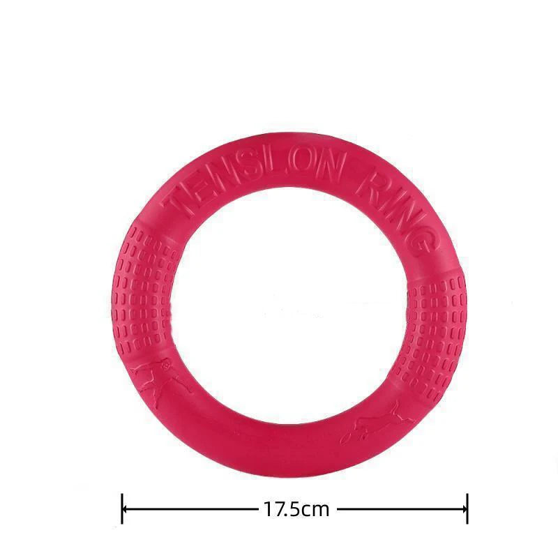 Ultra-Resistant Ring Chew Toy for Dogs - Tug-of-War and Dental Cleaning