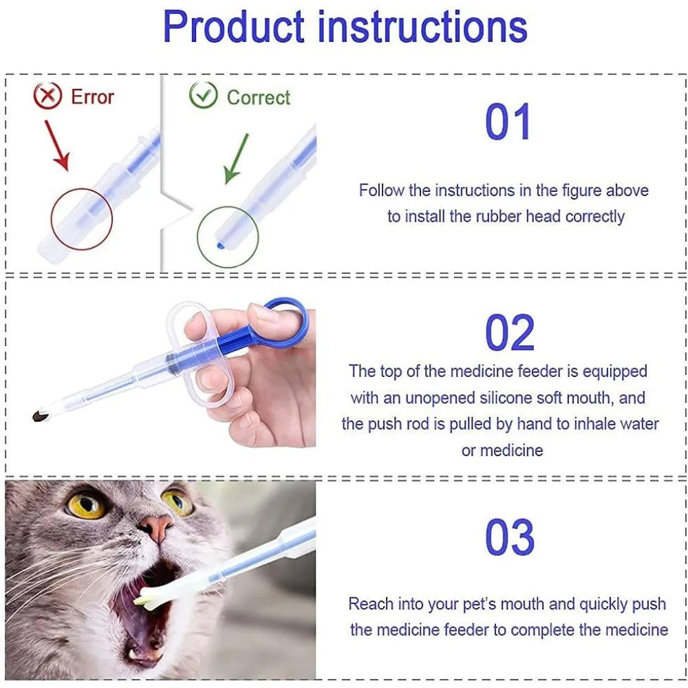 Stress-Free Pet Medicine Feeder