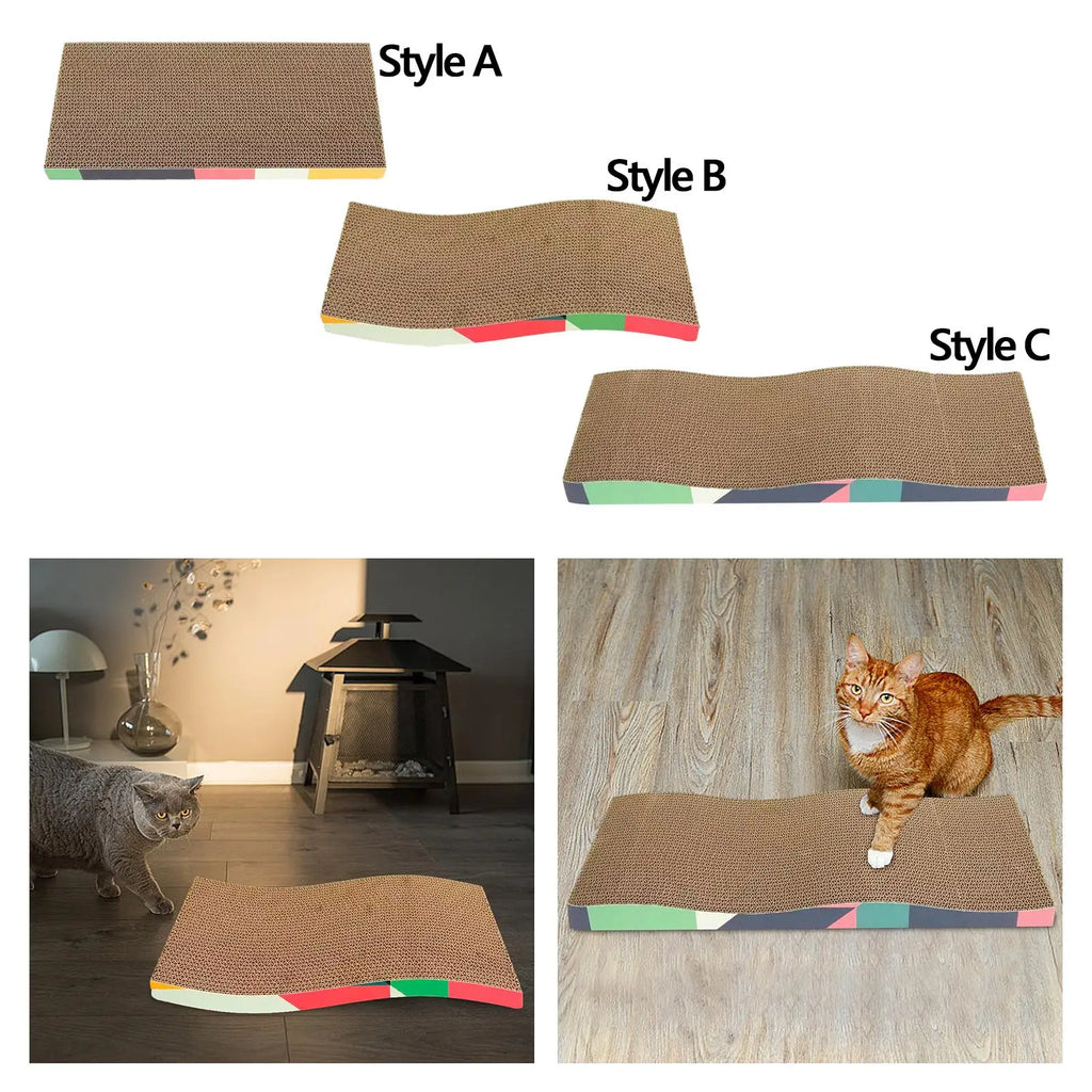 Sustainable Cardboard Cat Scratcher