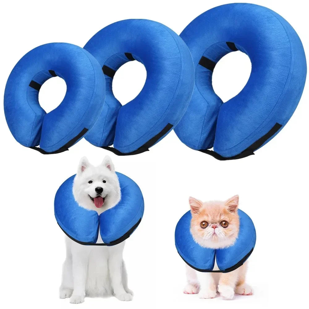 Comfort Cloud Inflatable Pet Recovery Collar