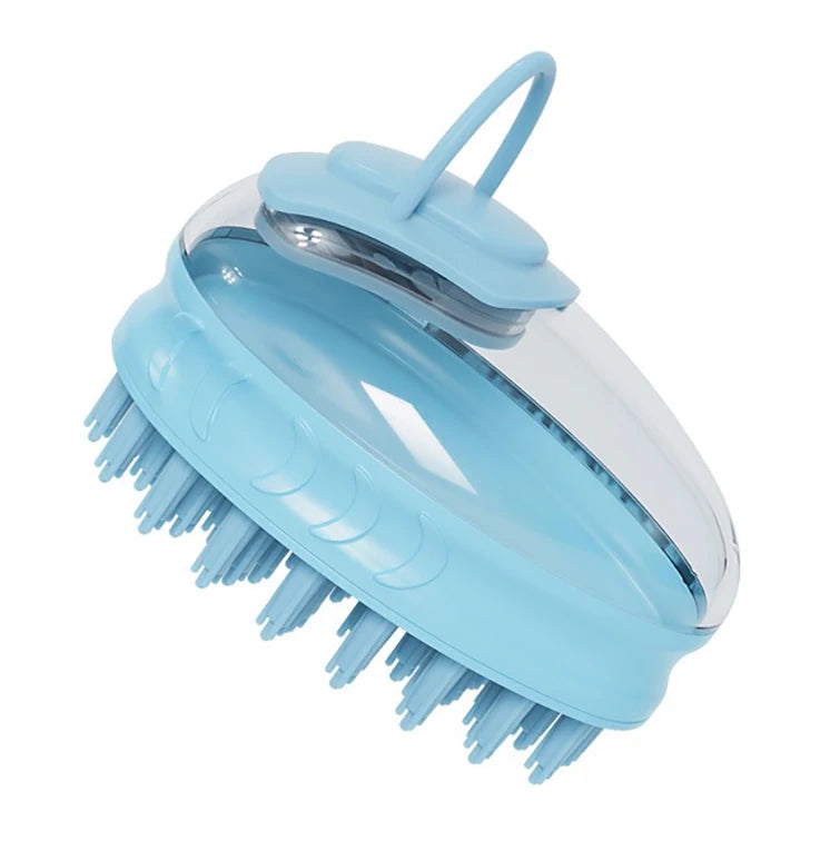 2-in-1 Comfort Dispenser Pet Bath Brush