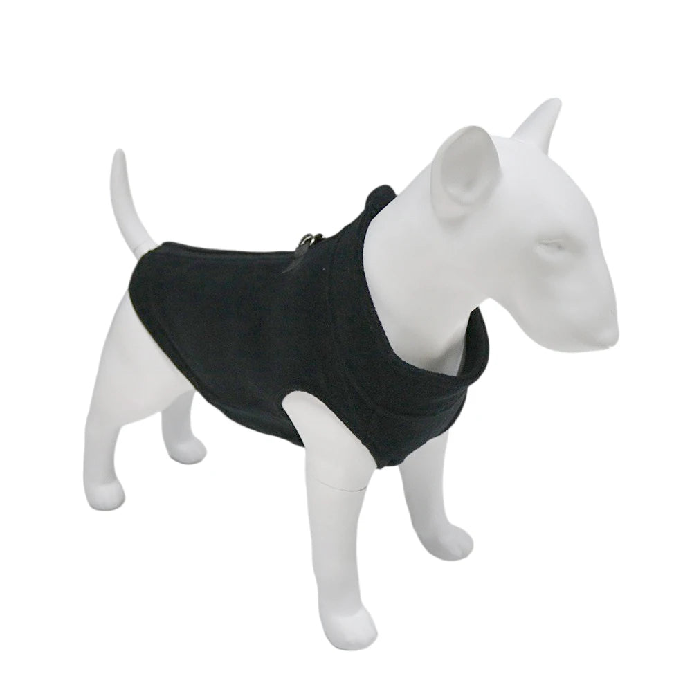 Super Soft Plush Pet Vest - Cozy Protection and High Collar