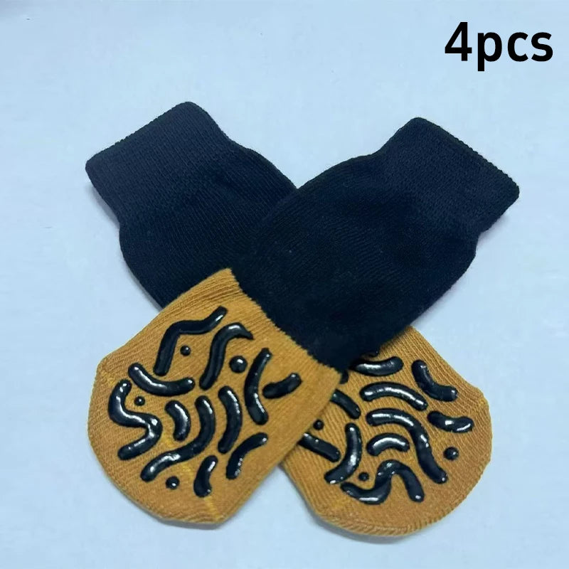 Stay-Put Velcro Anti-Slip Grip Dog Socks