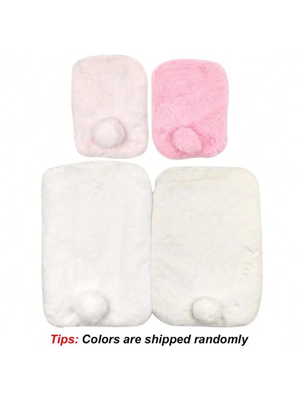 Bunny-Ear Plush Comfort Mat