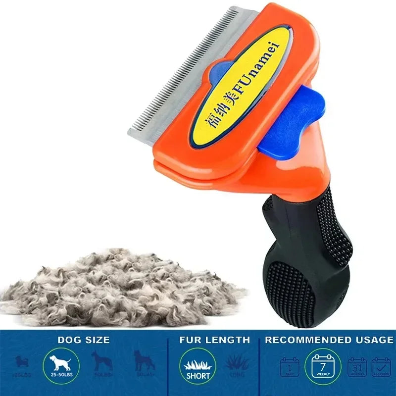 90% Shed Reduction Pro Deshedding Rake