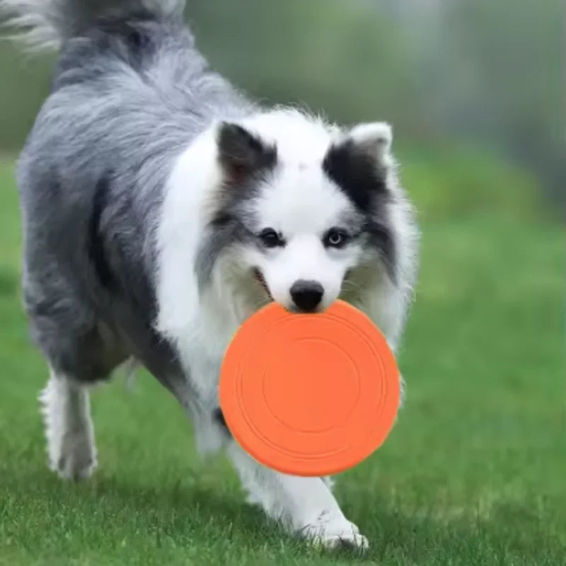 Flexible Silicone Flying Disc for Dogs - High-Performance Interactive Toy