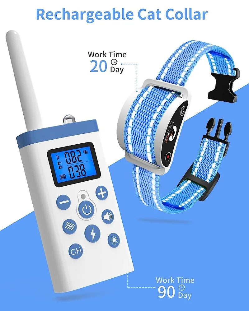 Remote Control Cat Training & Behaviour Collar