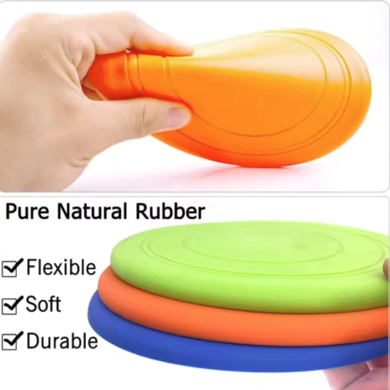 Flexible Silicone Flying Disc for Dogs - High-Performance Interactive Toy