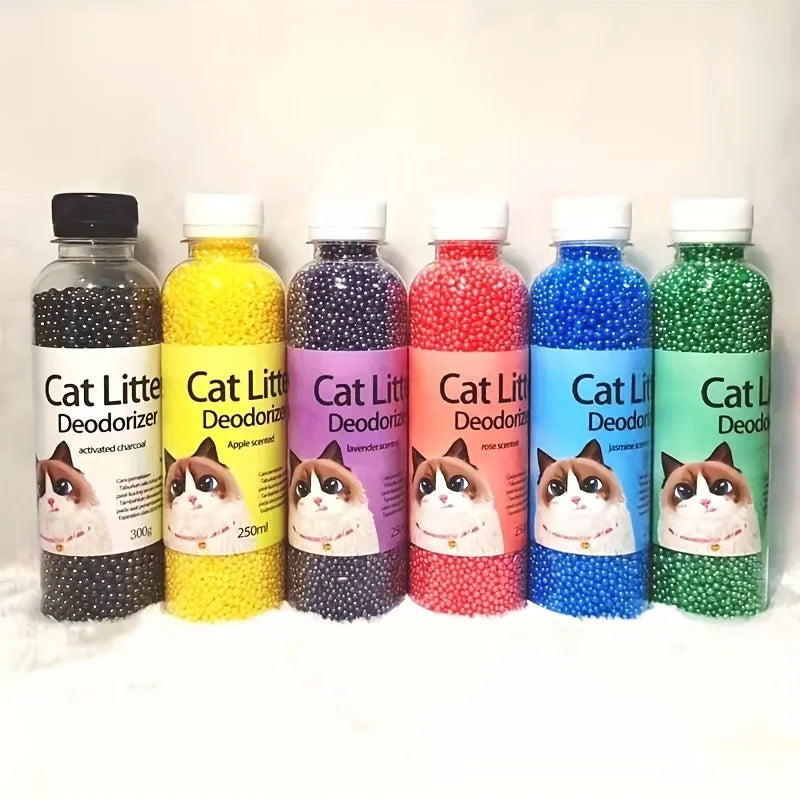 Multi-Scent Cat Litter Deodorizer Beads (250ml)