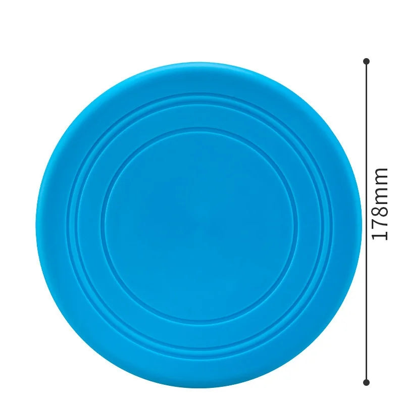Flexible Silicone Flying Disc for Dogs - High-Performance Interactive Toy