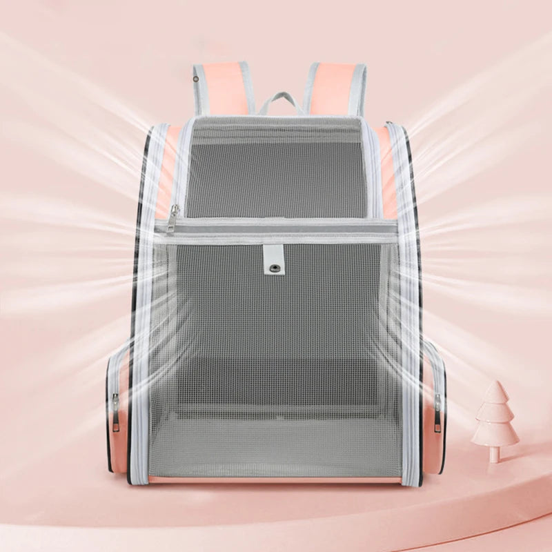 Max-Ventilation Pet Backpack Carrier (6kg Capacity)