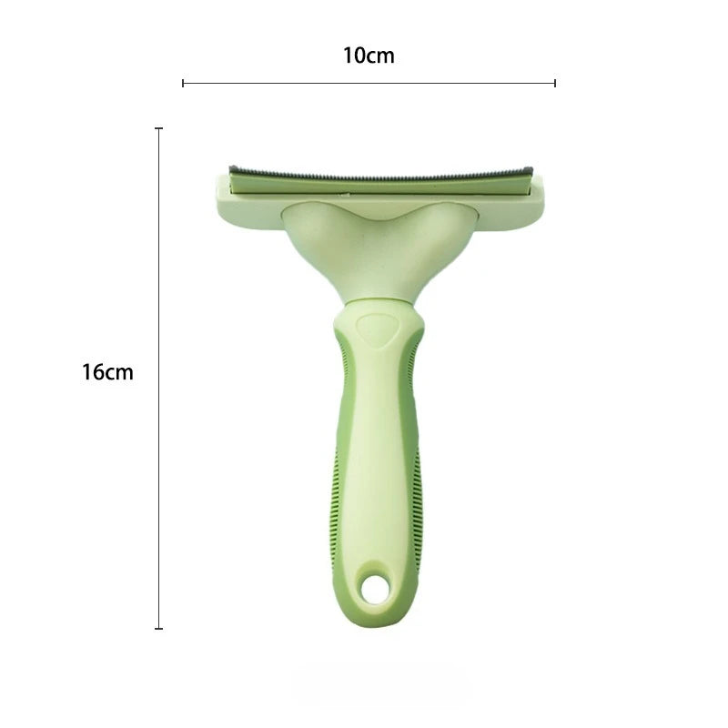 Precision Curved Arc Pet Deshedding Brush