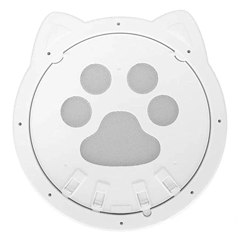 4-in-1 Smart Locking Cat Door - Total Flow Control