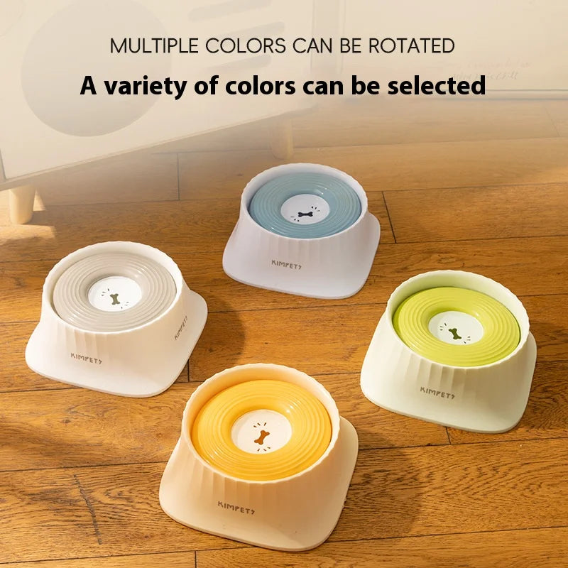 1500ml Anti-Splash Floating Water Bowl