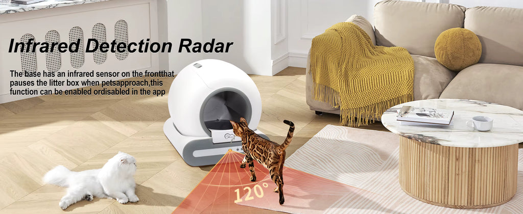 DOEL Self-Cleaning Smart Cat Litter Box with Wi-Fi & Radar Detection