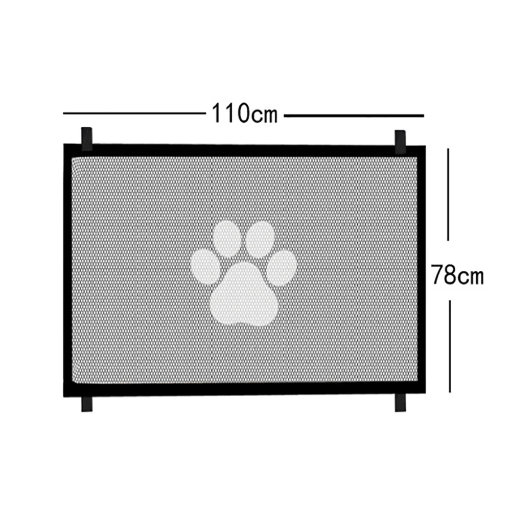 No-Drill Mesh Pet Safety Gate - Passageway Protection