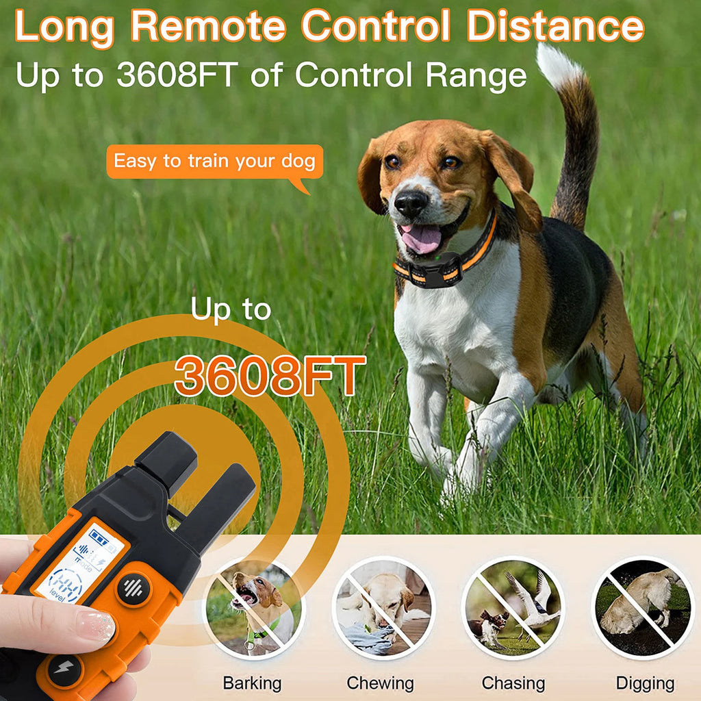 3-Mode Precision Remote Dog Training Collar