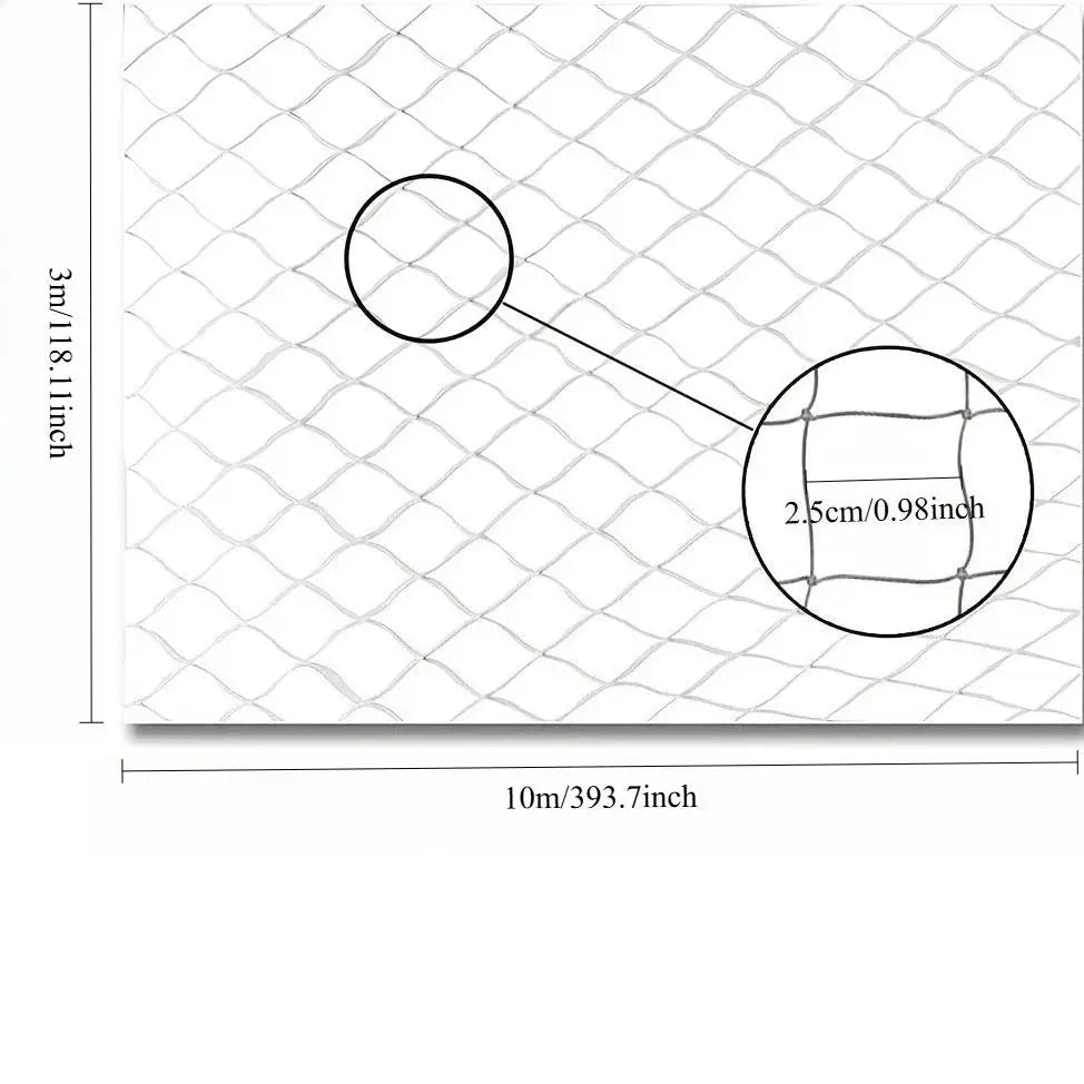Invisible Cat Safety Net (Windows and Balconies) - Security and Freedom