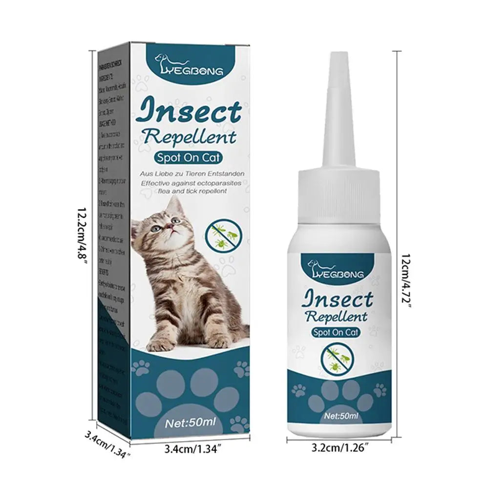 Spot On Cat Insect Repellent (50ml)