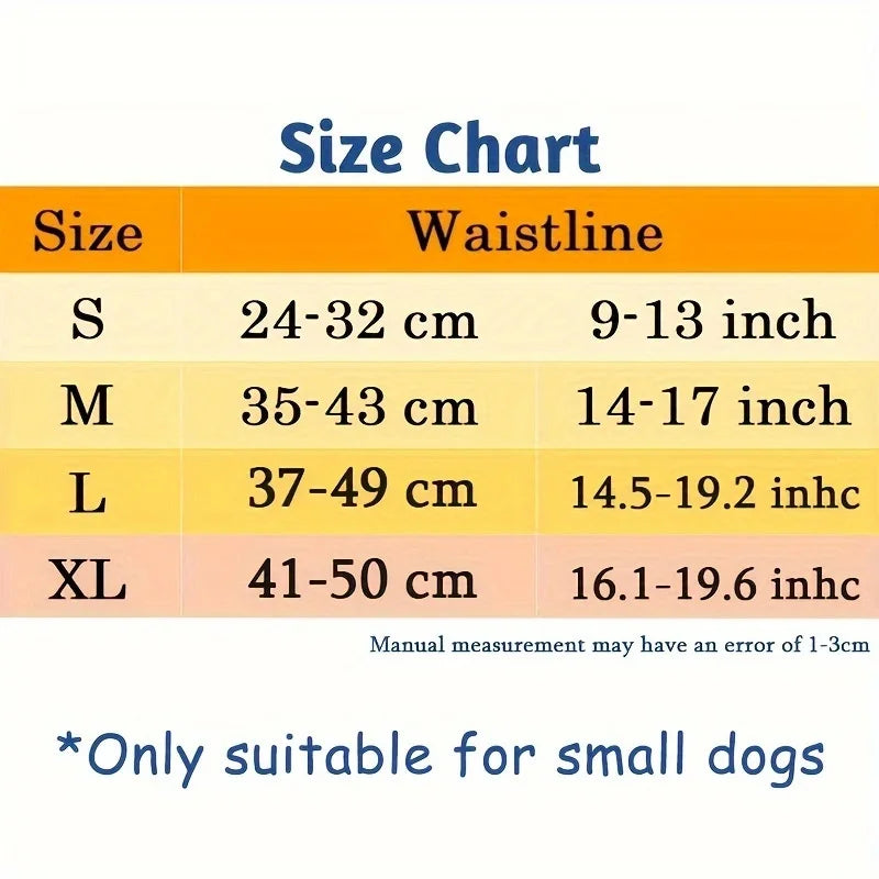 Adjustable Mesh Breathable Female Dog Diaper