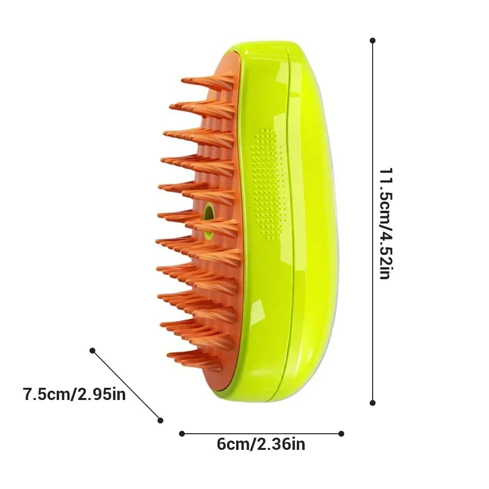 2-in-1 Pet Grooming & Massaging Essence Brush